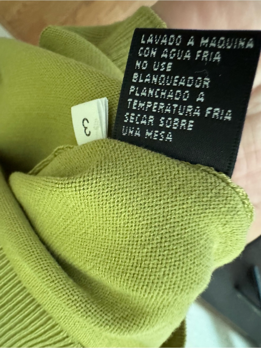 August Silk Olive Green Silk Blend Knit Top NWOT Size 3X - Picture 11 of 11